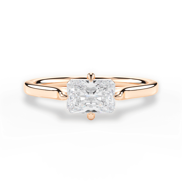 14kt Rose Gold/18kt Rose Gold/radiant/top sku 1RAZ1402