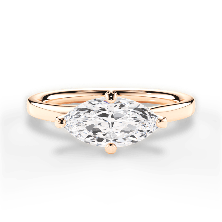 14kt Rose Gold/18kt Rose Gold/marquise/top sku 1MZ4765