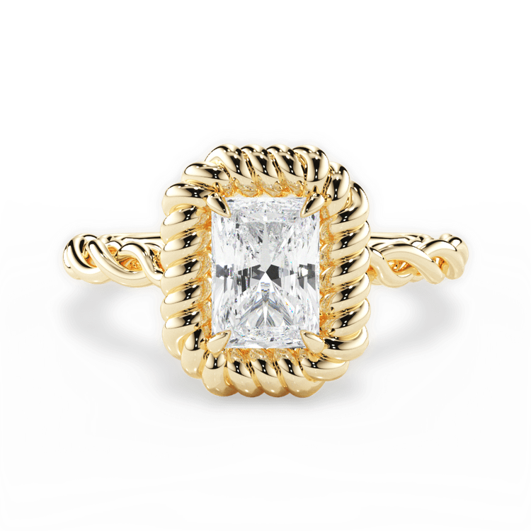 14kt Yellow Gold/18kt Yellow Gold/radiant/top sku 1RAZ4766