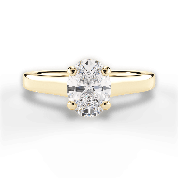 14kt Yellow Gold/18kt Yellow Gold/oval/top sku 1OZ1178