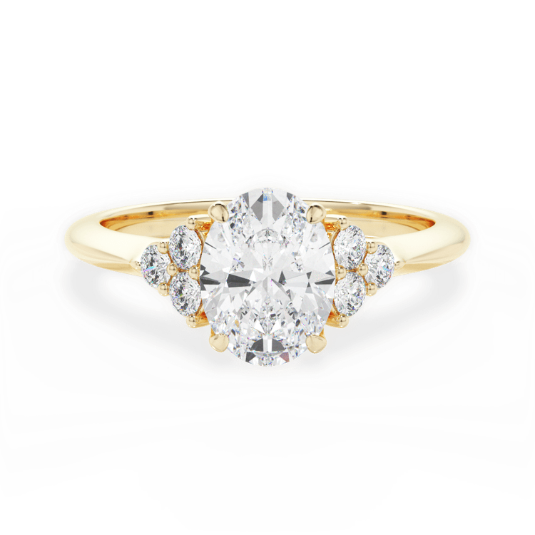 14kt Yellow Gold/18kt Yellow Gold/oval/top sku 1OZ4705