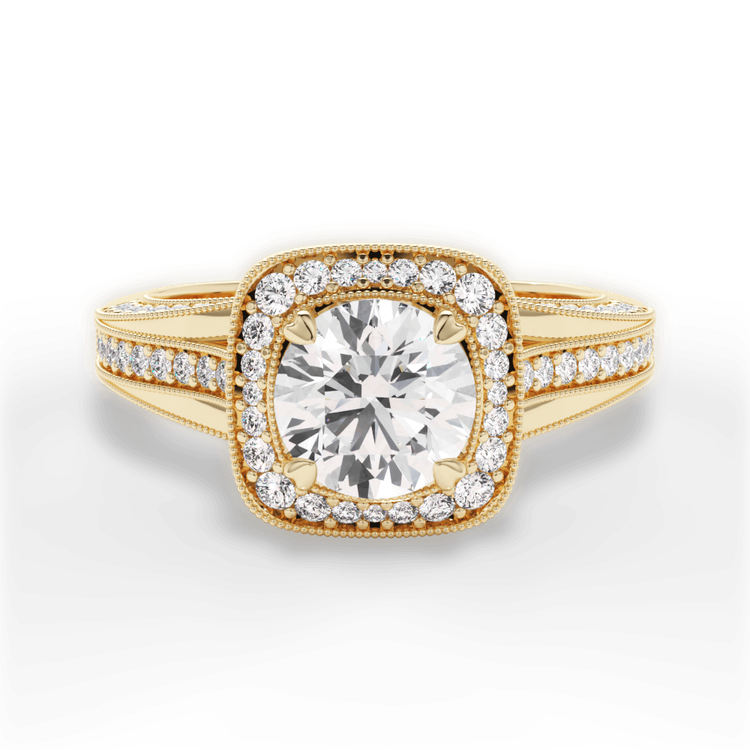 14kt Yellow Gold/18kt Yellow Gold/round/top sku 1RZ3154