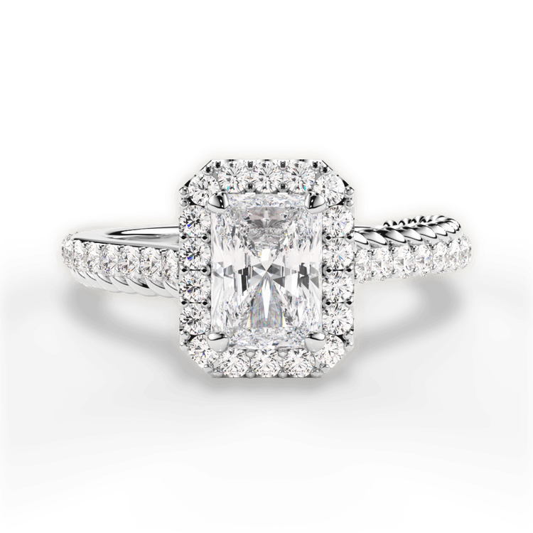 14kt White Gold/18kt White Gold/Platinum/radiant/top sku 1RAZ1520