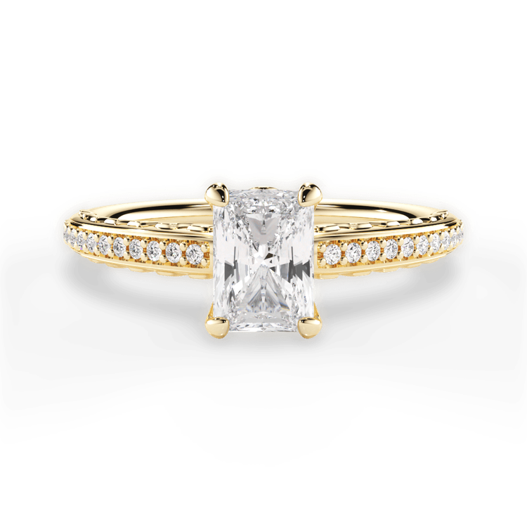 14kt Yellow Gold/18kt Yellow Gold/radiant/top sku 1RAZ2851