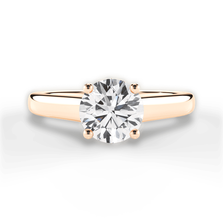 14kt Rose Gold/18kt Rose Gold/round/top sku 1RZ1178