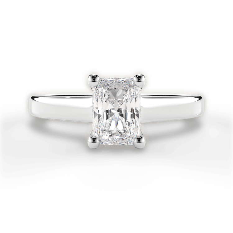 14kt White Gold/18kt White Gold/Platinum/radiant/top sku 1RAZ1178