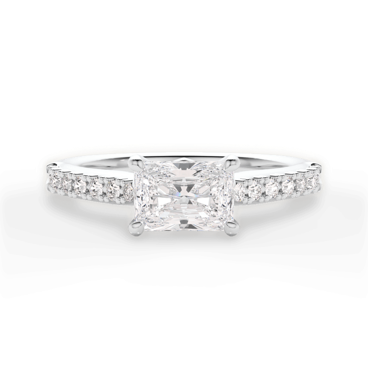 14kt White Gold/18kt White Gold/Platinum/radiant/top sku 1RAZ2496
