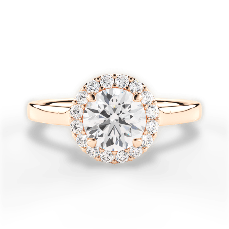 14kt Rose Gold/18kt Rose Gold/round/top sku 1RZ1329