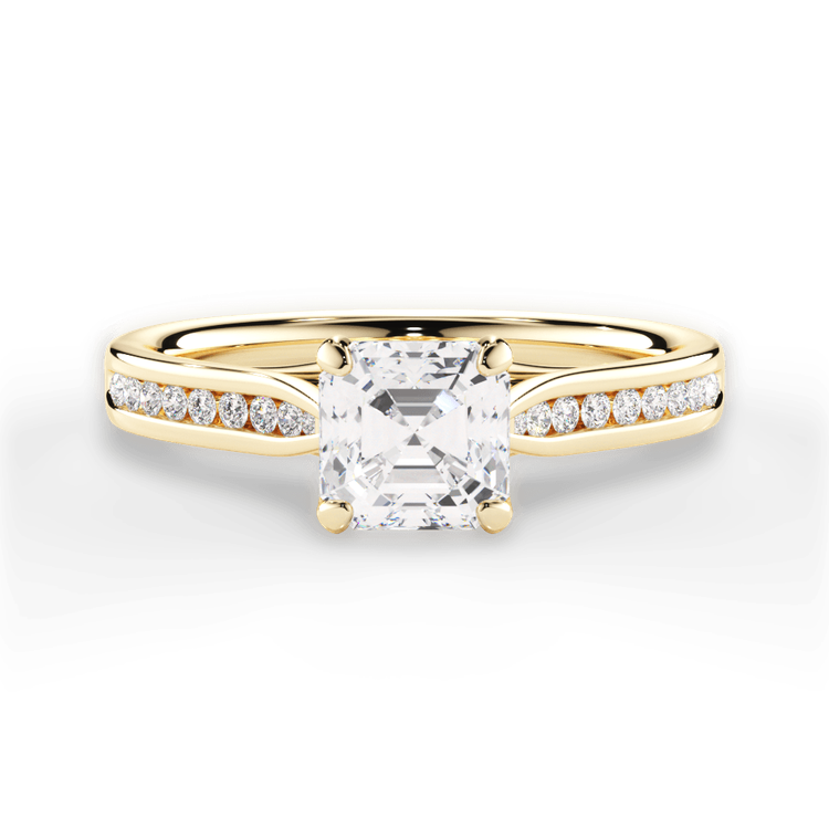 14kt Yellow Gold/18kt Yellow Gold/asscher/top sku 1ASZ2487