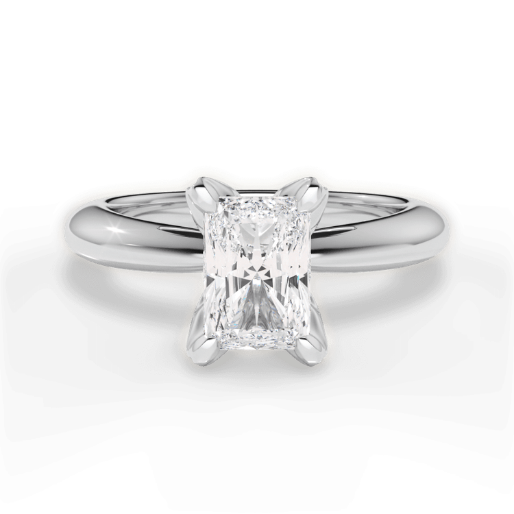 14kt White Gold/18kt White Gold/Platinum/radiant/top sku 1RAZ3279