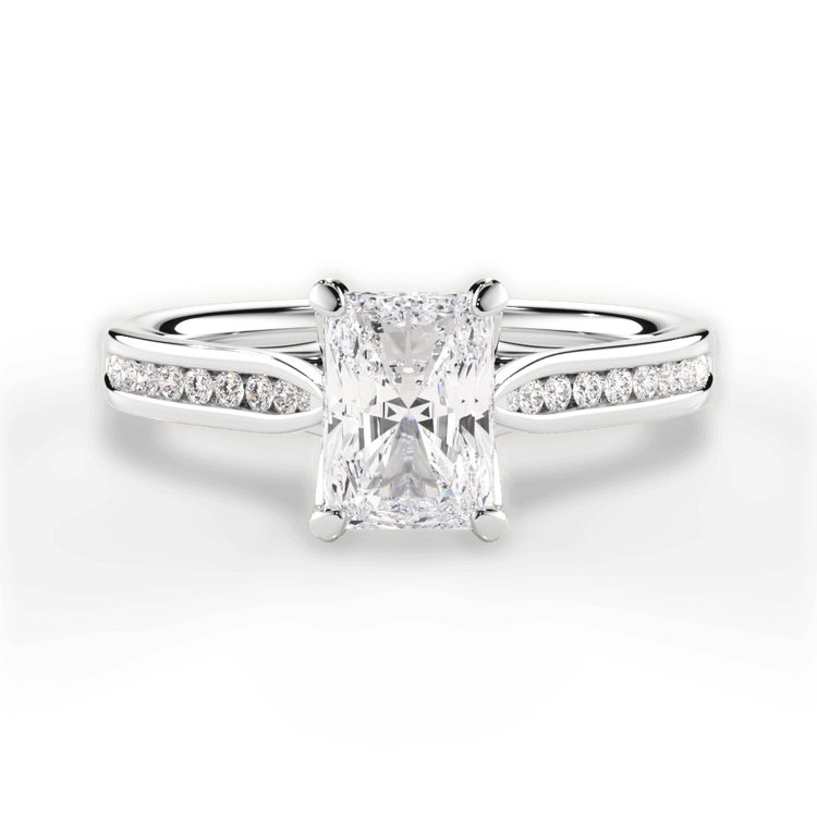 14kt White Gold/18kt White Gold/Platinum/radiant/top sku 1RAZ2487