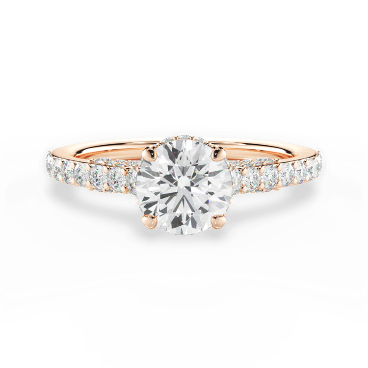 14kt Rose Gold/18kt Rose Gold/round/top sku 1RZ1320