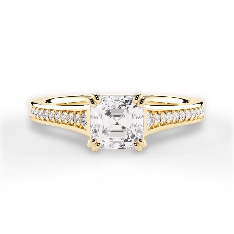 14kt Yellow Gold/18kt Yellow Gold/asscher/top sku 1ASZ2493