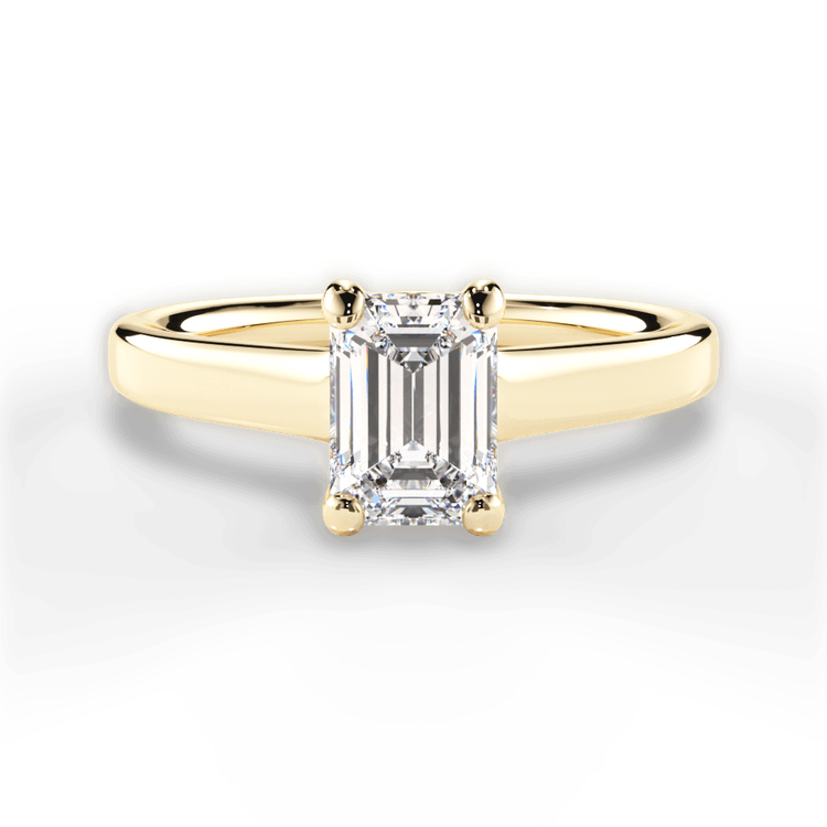 14kt Yellow Gold/18kt Yellow Gold/emerald/top sku 1ECZ1178