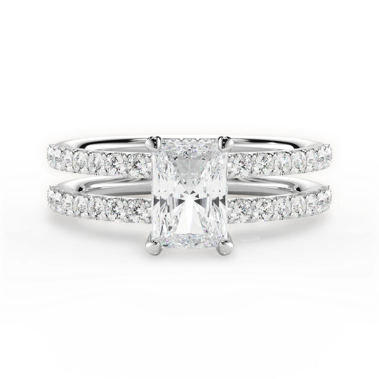 14kt White Gold/18kt White Gold/Platinum/radiant/top sku 1RAZ1401