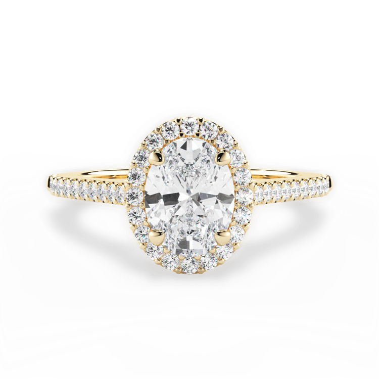 14kt Yellow Gold/18kt Yellow Gold/oval/top sku 1OZ4746