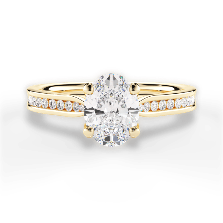 14kt Yellow Gold/18kt Yellow Gold/oval/top sku 1OZ2487