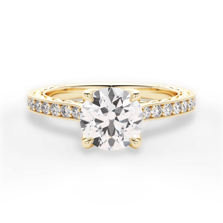 14kt Yellow Gold/18kt Yellow Gold/round/top sku 1RZ2861