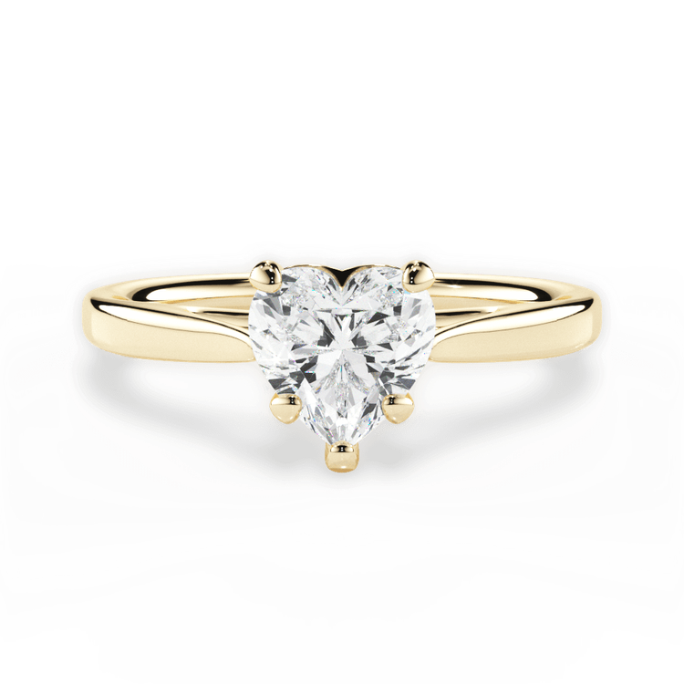 14kt Yellow Gold/18kt Yellow Gold/heart/top sku 1HZ1407