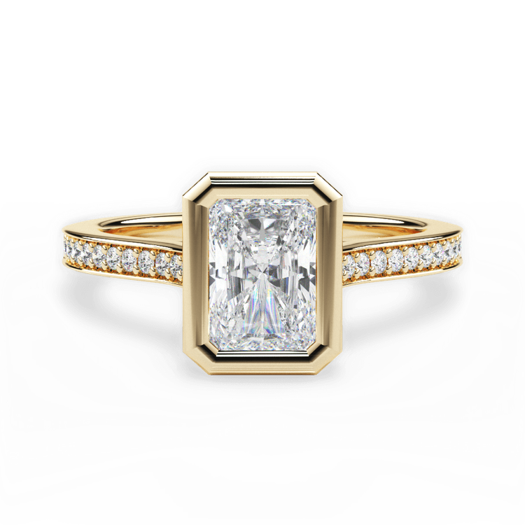 14kt Yellow Gold/18kt Yellow Gold/radiant/top sku 1RAZ4725