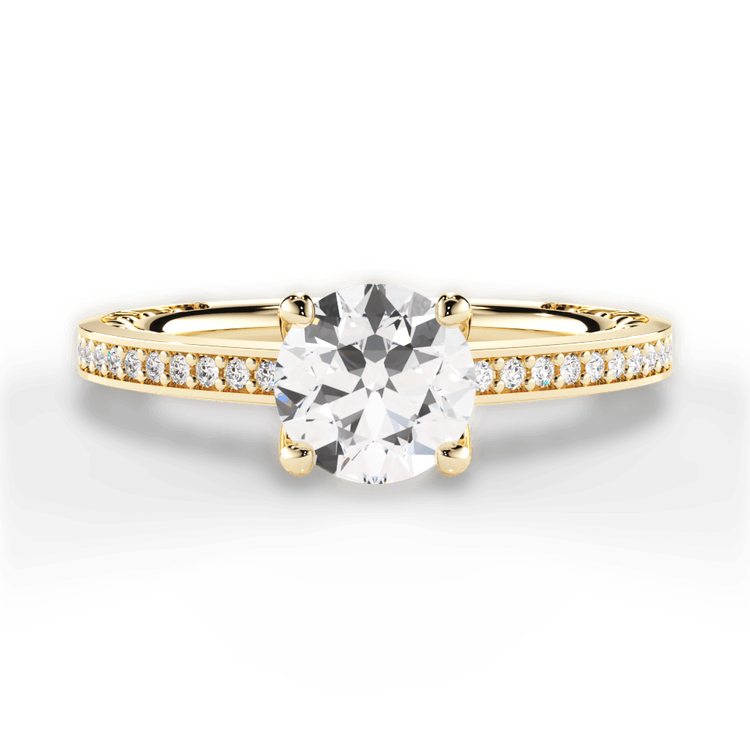 14kt Yellow Gold/18kt Yellow Gold/round/top sku 1RZ4170