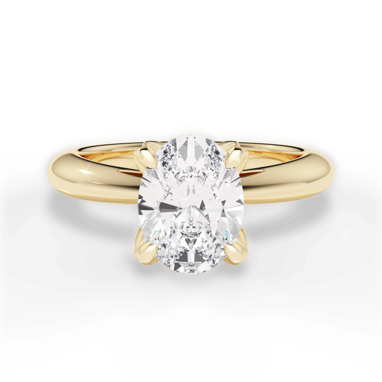 14kt Yellow Gold/18kt Yellow Gold/oval/top sku 1OZ3279