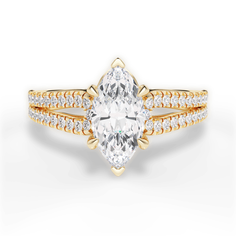 14kt Yellow Gold/18kt Yellow Gold/marquise/top sku 1MZ2483