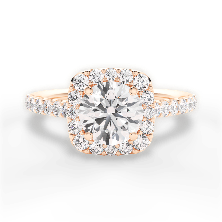 14kt Rose Gold/18kt Rose Gold/round/top sku 1RZ1321