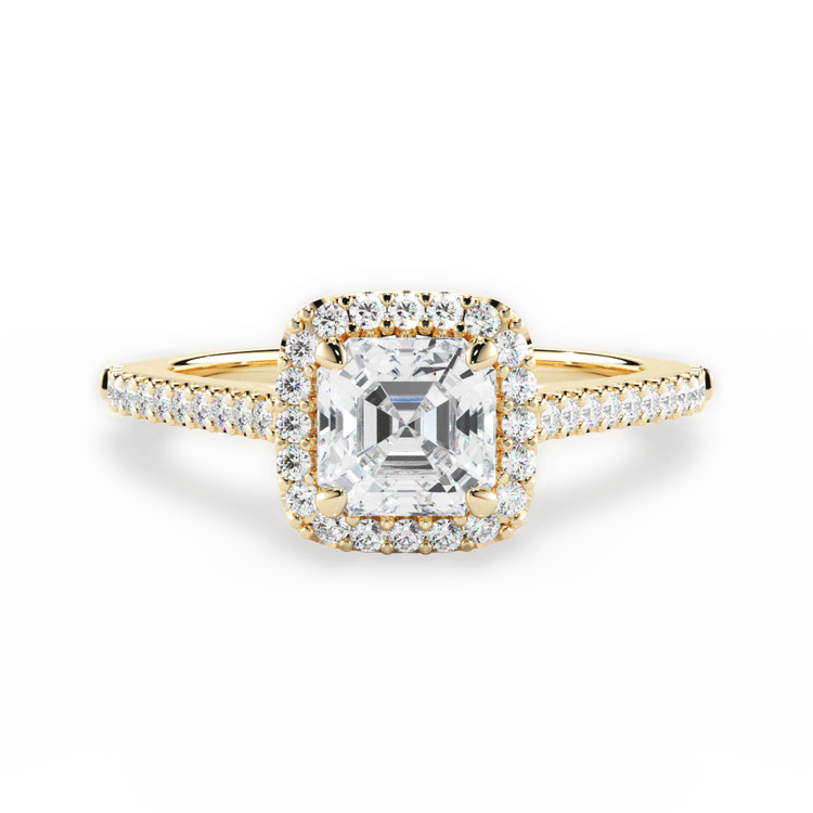 14kt Yellow Gold/18kt Yellow Gold/asscher/top sku 1ASZ4746