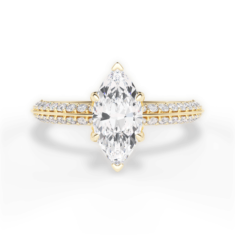 14kt Yellow Gold/18kt Yellow Gold/marquise/top sku 1MZ4770