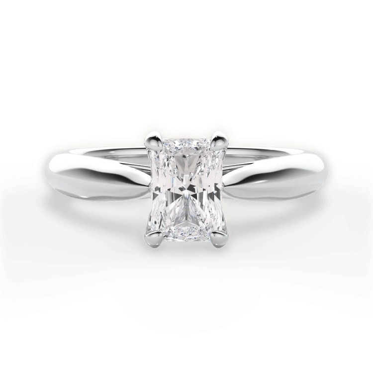 14kt White Gold/18kt White Gold/Platinum/radiant/top sku 1RAZ7244