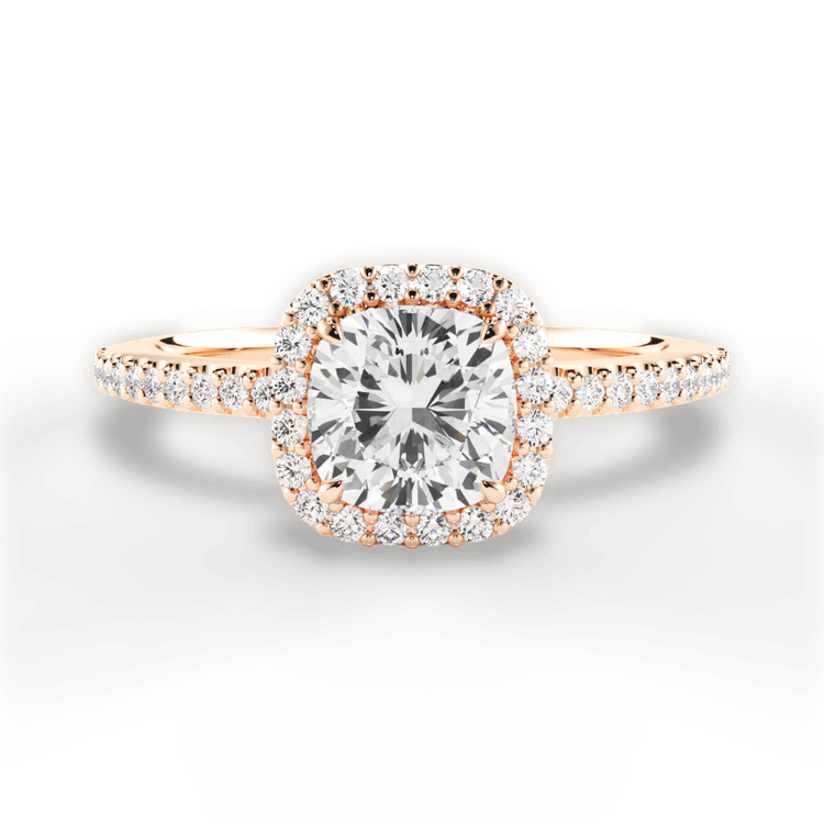 14kt Rose Gold/18kt Rose Gold/cushion/top sku 1CUZ1396