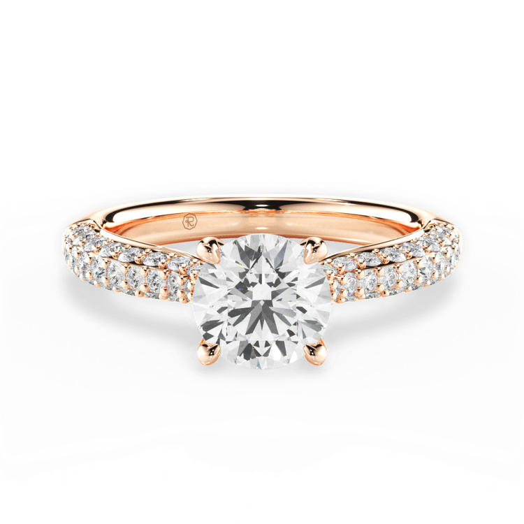 14kt Rose Gold/18kt Rose Gold/round/top sku 1RZ1350