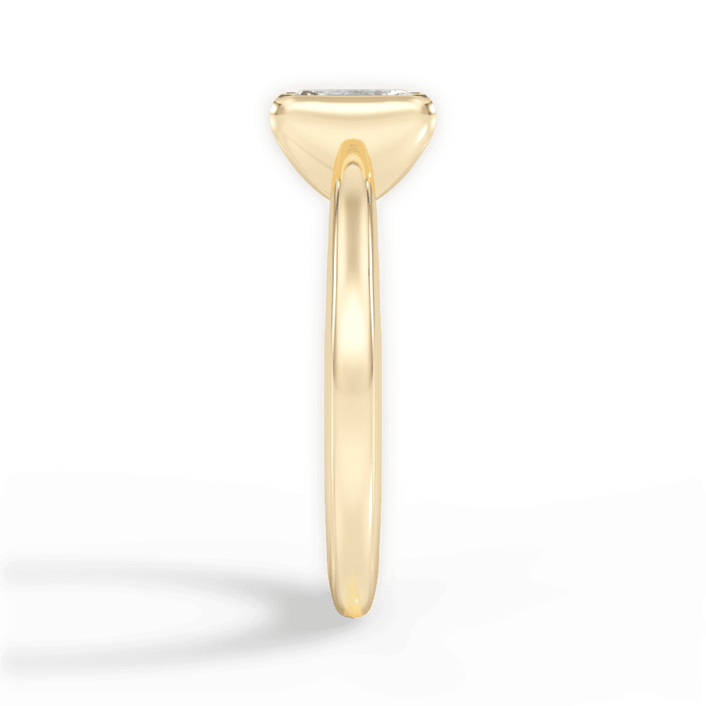 14kt Yellow Gold/18kt Yellow Gold/radiant/perspective