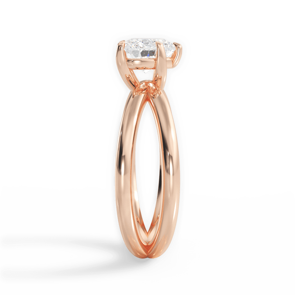 14kt Rose Gold/18kt Rose Gold/heart/perspective