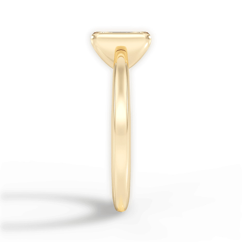 14kt Yellow Gold/18kt Yellow Gold/emerald/perspective