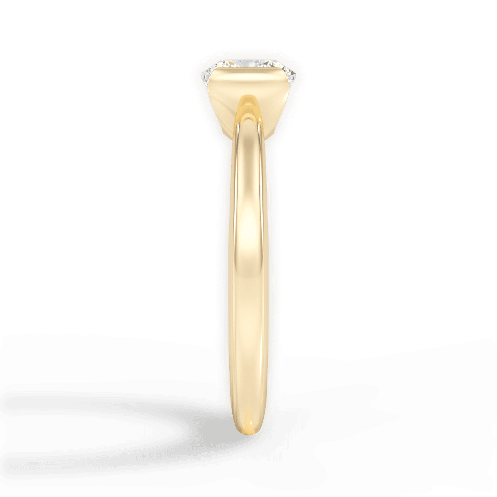 14kt Yellow Gold/18kt Yellow Gold/cushion/perspective