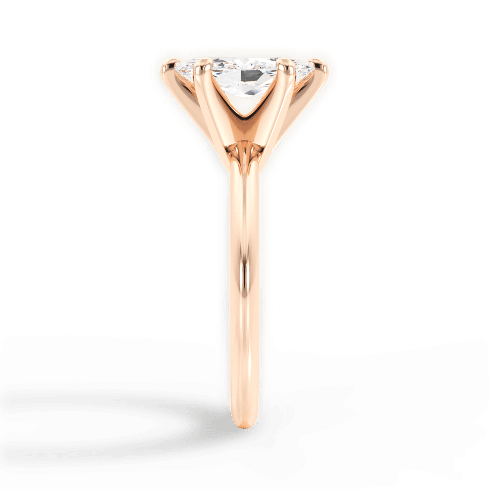 14kt Rose Gold/18kt Rose Gold/marquise/perspective