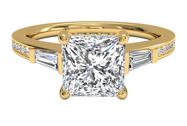 gold vintage engagement ring