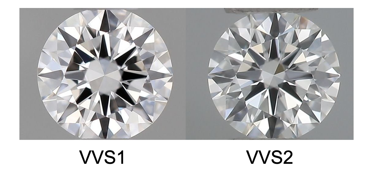 vvs1 vs vvs2 diamond