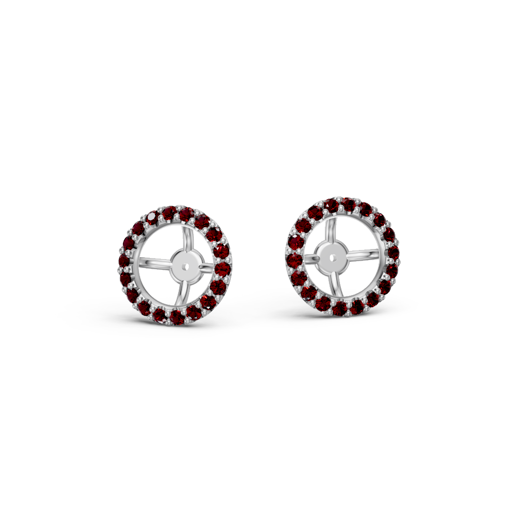 14kt white gold/18kt white gold/platinum/Fits 1.00 CTW Round Four-Prong Studs/Fits 1.50 CTW Round Four-Prong Studs/Fits 2.00 CTW Round Four-Prong Studs/Fits 3.00 CTW Round Four-Prong Studs/Fits 4.00 CTW Round Four-Prong Studs/top