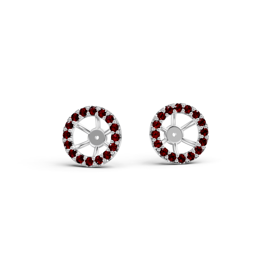 14kt white gold/18kt white gold/platinum/Fits 1.00 CTW Round Three-Prong Martini Studs/Fits 1.50 CTW Round Three-Prong Martini Studs/Fits 2.00 CTW Round Three-Prong Martini Studs /Fits 3.00 CTW Round Three-Prong Martini Studs/Fits 4.00 CTW Round Three-Prong Martini Studs/top