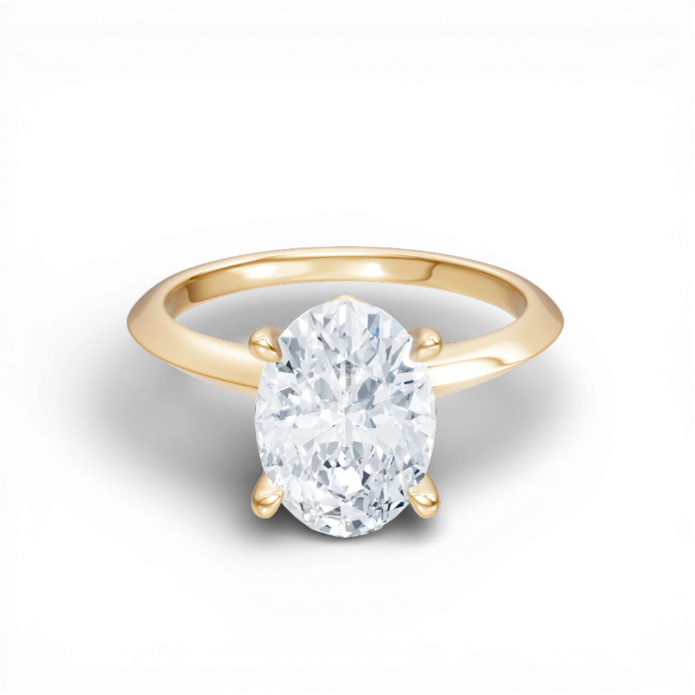 14kt yellow gold/18kt yellow gold/oval/top