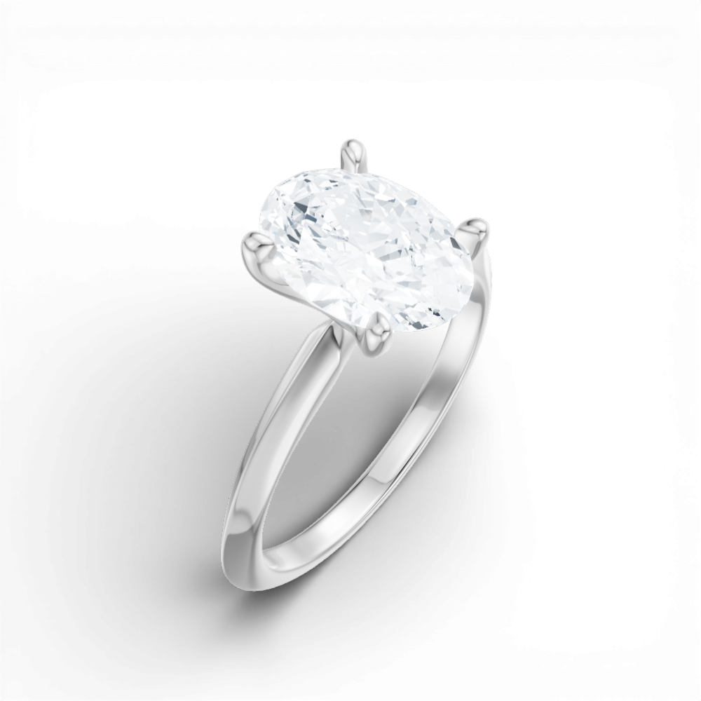 14kt white gold/18kt white gold/platinum/oval/perspective