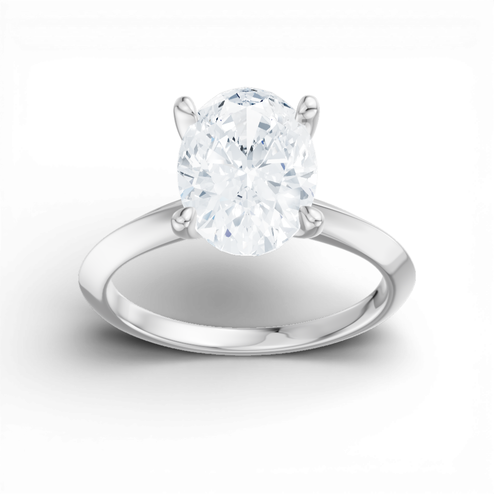 14kt white gold/18kt white gold/platinum/oval/measurements