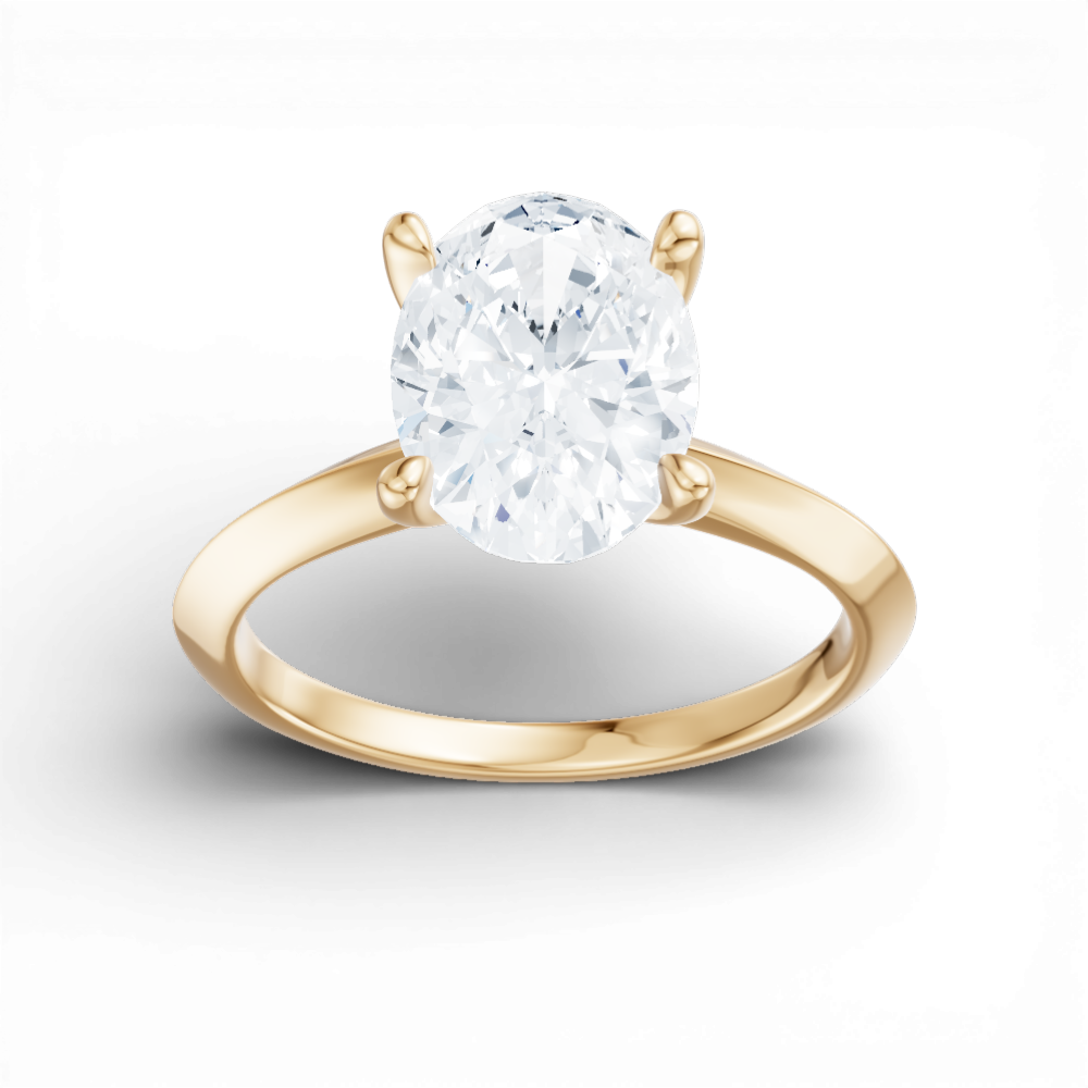 14kt yellow gold/18kt yellow gold/oval/measurements