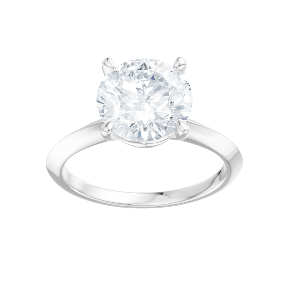 14kt white gold/18kt white gold/platinum/round/measurements