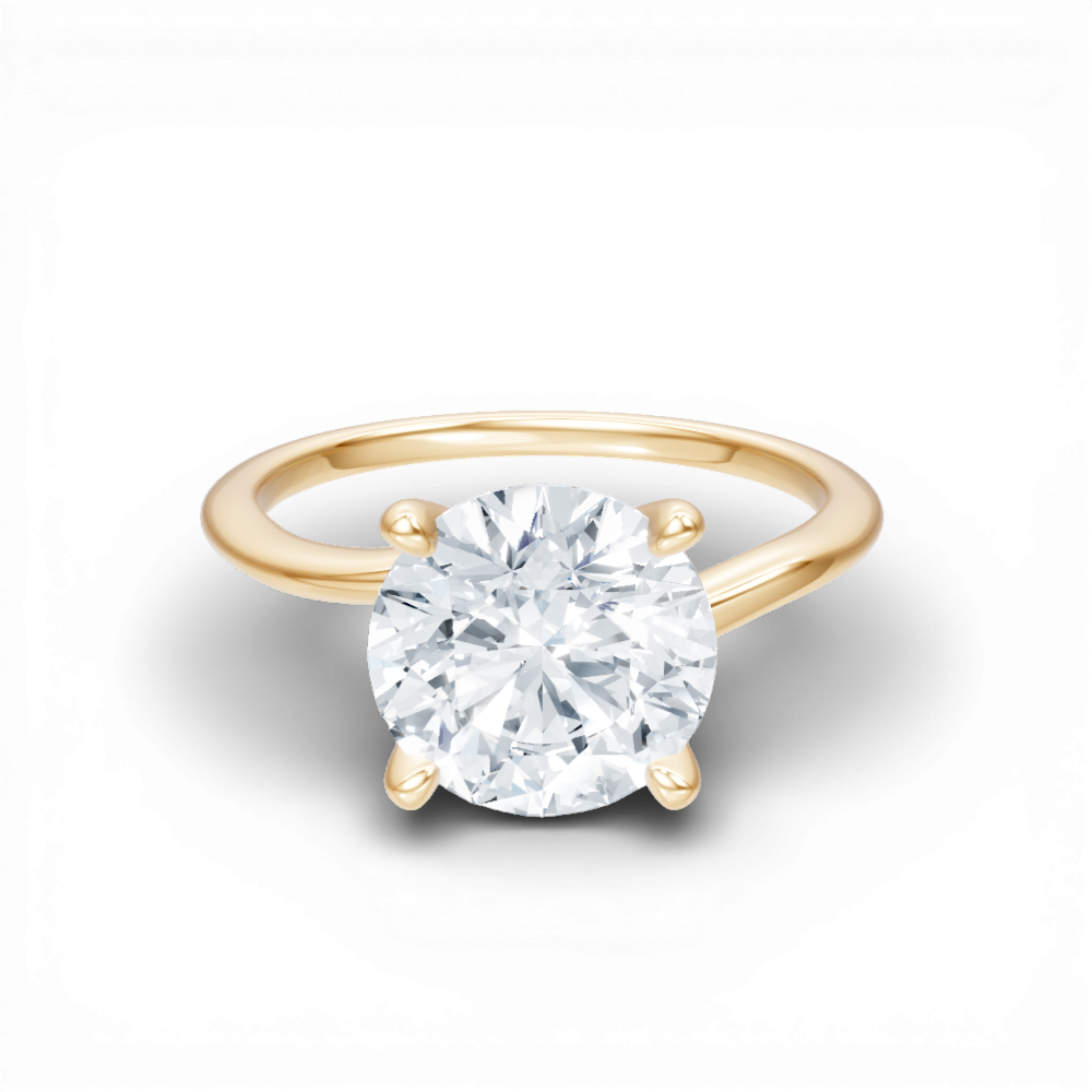 14kt yellow gold/18kt yellow gold/round/top sku 1RZ1035