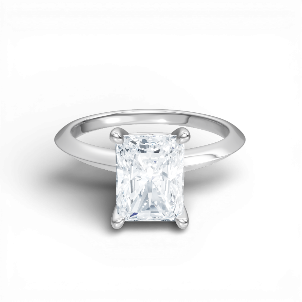 14kt white gold/18kt white gold/platinum/radiant/top sku 1RAZ1021