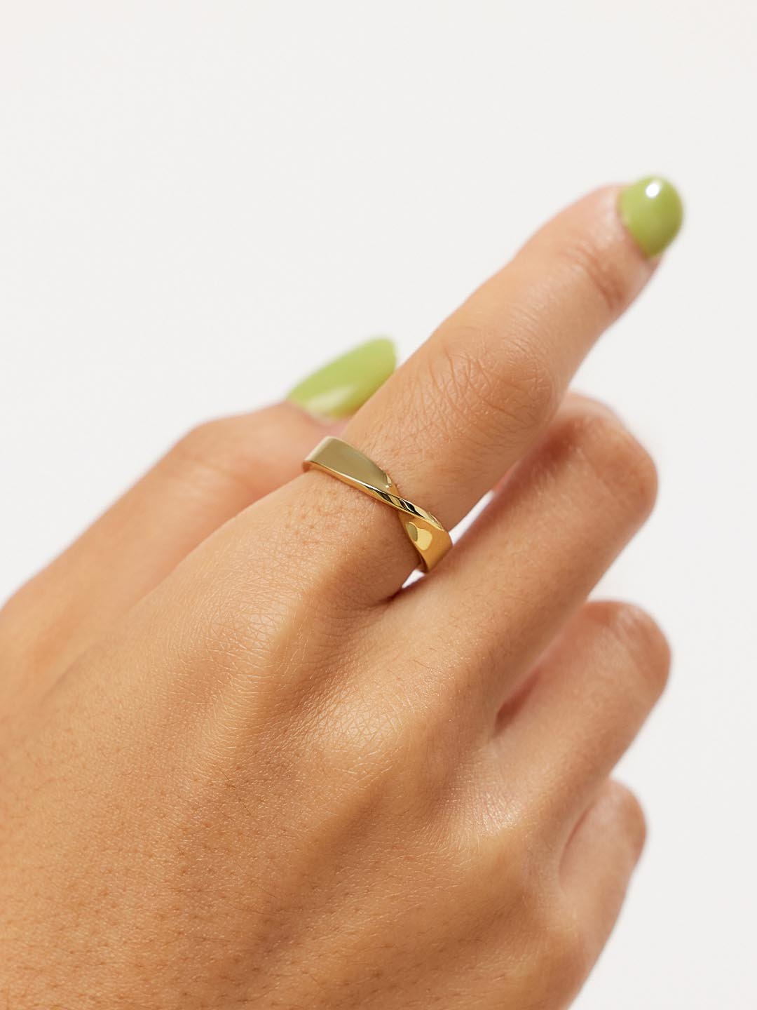 14kt yellow gold plated/6/7/8/front